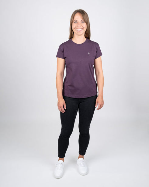TreeShirt Women Deep Purple