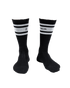 TreeSocks Stripes College Black