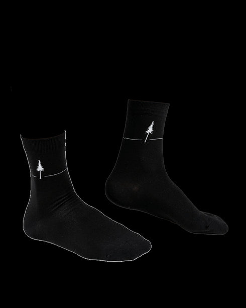 TreeSocks Standard Single Black