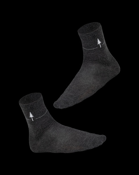 TreeSocks Standard Single Anthracite
