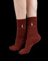 TreeSocks Standard Single Bordeaux