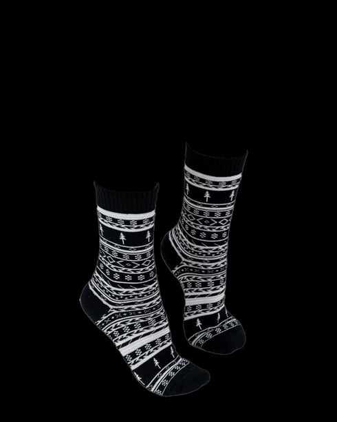 TreeSocks Cosy Norwegian Black