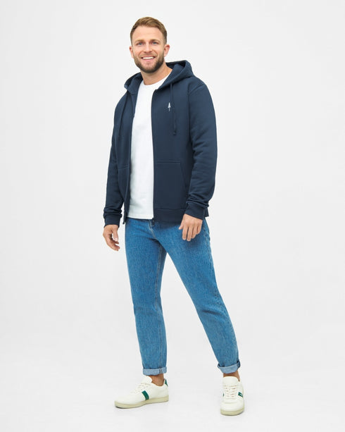 TreeHoodie Jacket Navy