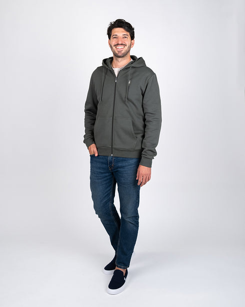 TreeHoodie Jacket Ash Green