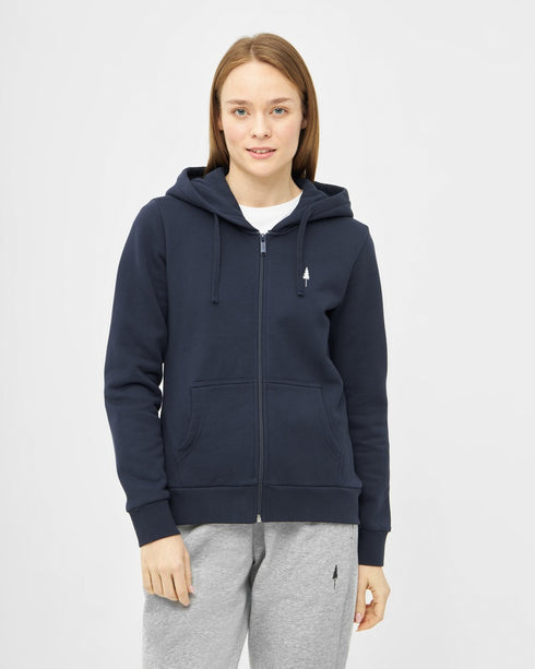 TreeHoodie Jacket Women Dark Navy