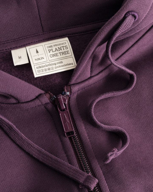 TreeHoodie Jacket Women Deep Purple