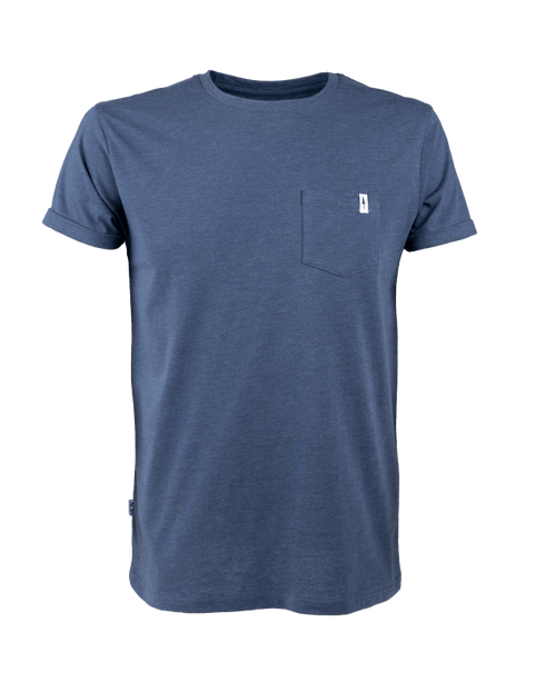 TreeShirt Pocket Navy Mel