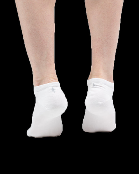 TreeSocks Short Heel White