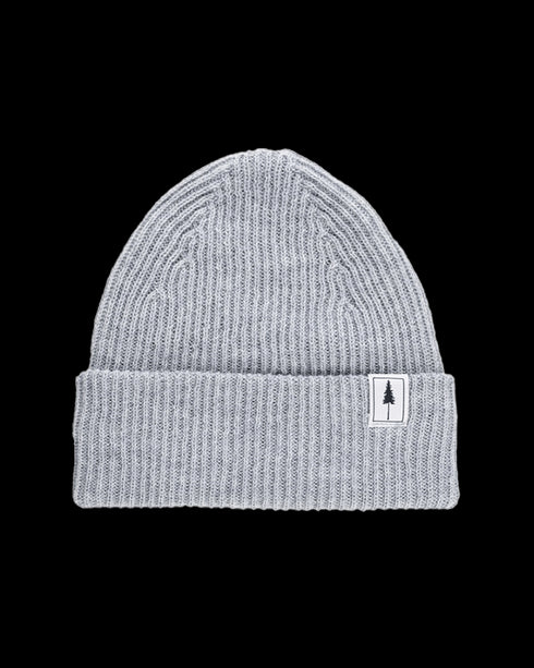 Treeanie Ribbed Light Grey Mel