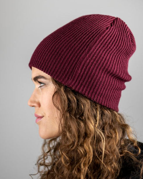 Treeanie Ribbed Shorty Bordeaux
