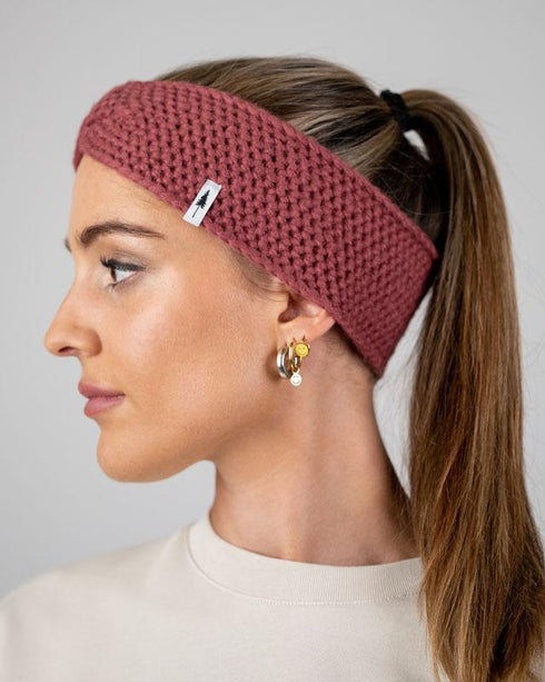 TreeHeadband Knitted Twist Blush