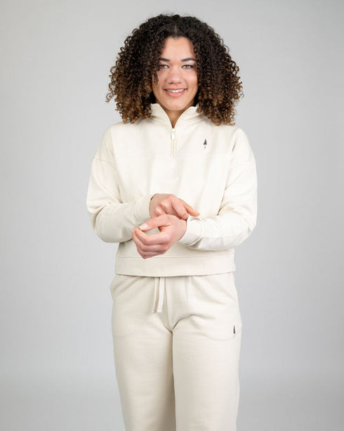 TreeSweater Quarter Zip Women