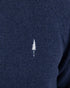 TreePullover Cosy Navy Mel