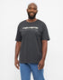 TreeShirt Mountain Panorama Dark Anthracite