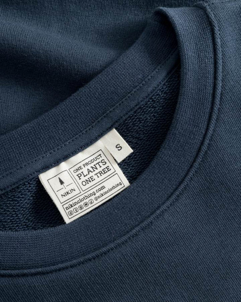 TreeSweater Mountain Panorama Dark Navy