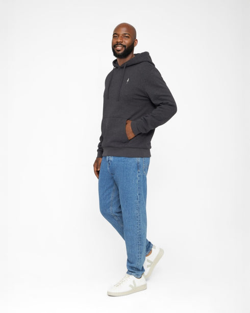 TreeHoodie Black Mel