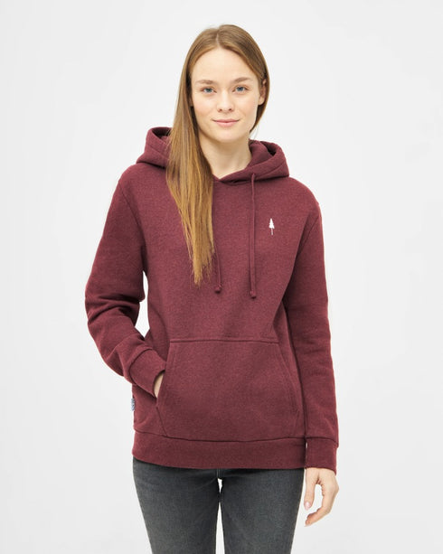 TreeHoodie Bordeaux Mel
