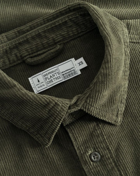 TreePlanter Overshirt Corduroy Grape Leaf