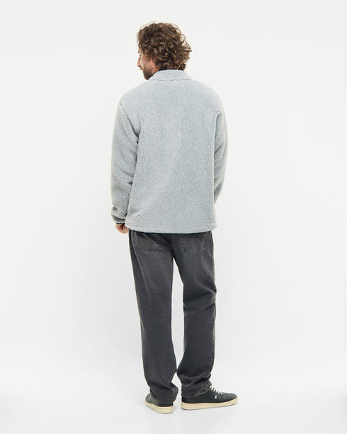 TreeFleece Teddy Relaxed Jacket Grey Mel