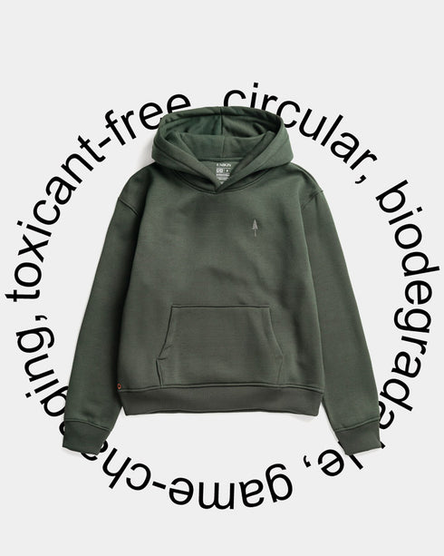TreeHoodie Circular Women Ash Green