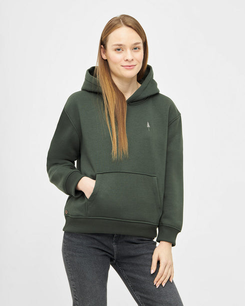 TreeHoodie Circular Women Ash Green