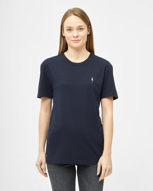 TreeShirt Circular Dark Navy