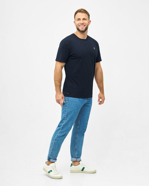 TreeShirt Circular Dark Navy