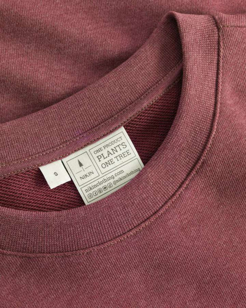 TreeSweater Women Bordeaux Mel