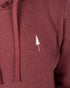 TreeHoodie Women Bordeaux Mel