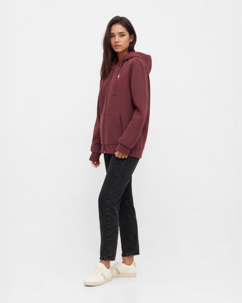 TreeHoodie Jacket Bordeaux Mel