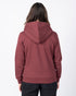 TreeHoodie Jacket Women Bordeaux Mel