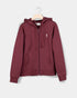 TreeHoodie Jacket Women Bordeaux Mel