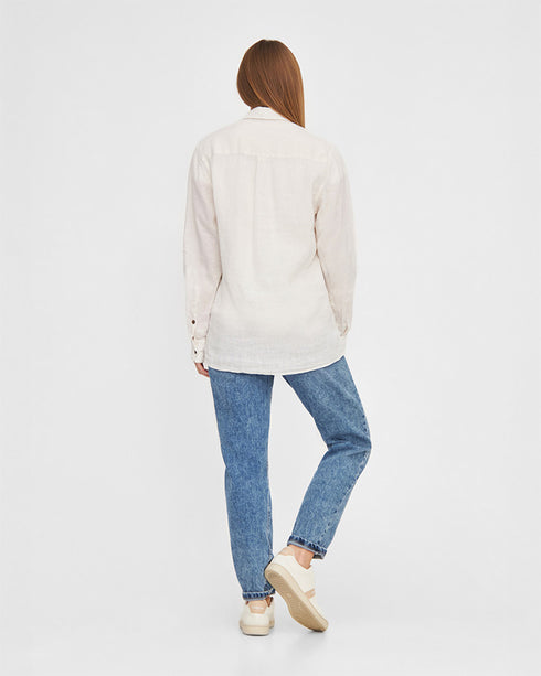 TreePlanter Shirt Linen White