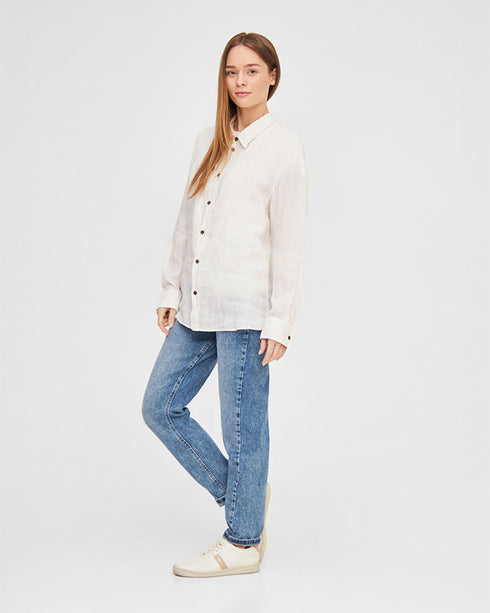 TreePlanter Shirt Linen White
