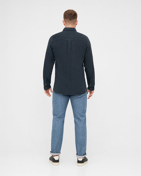 TreePlanter Shirt Linen Dark Navy