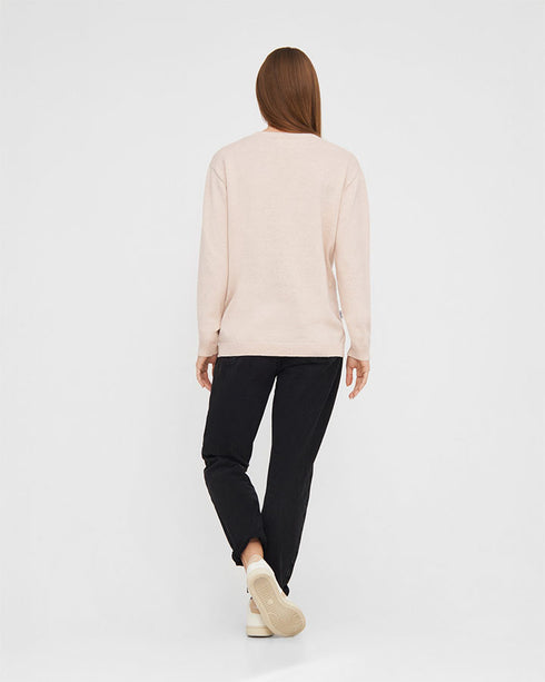 TreePullover Knitted Stripes Raw-Olive