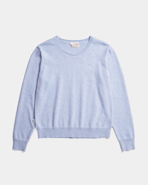 TreePullover Knitted Women Sky Blue Mel
