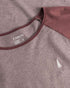 TreeShirt Raglan Colorblock Coffee Women Deep Maroon Mel-Astro Dust Mel