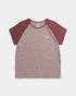 TreeShirt Raglan Colorblock Coffee Women Deep Maroon Mel-Astro Dust Mel