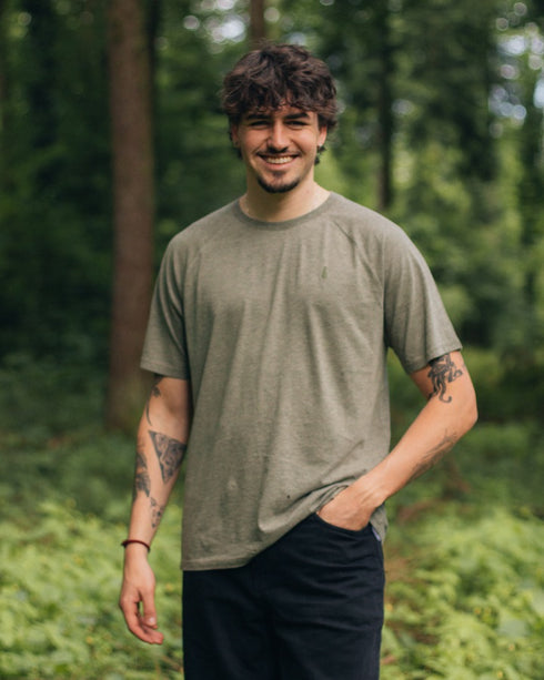 TreeShirt Raglan Relaxed Coffee Cool Matcha Mel