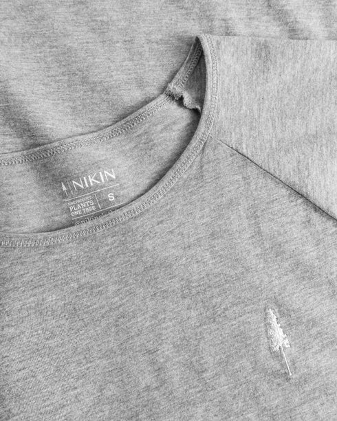 TreeShirt Raglan Coffee Women Grey Mel