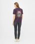 TreeShirt Women Connected By Nature Deep Purple