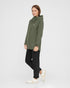 TreeJacket Rain Women Dark Olive