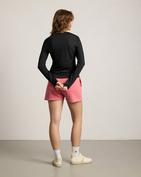 TreeShirt Longsleeve Wool Slim Women Black