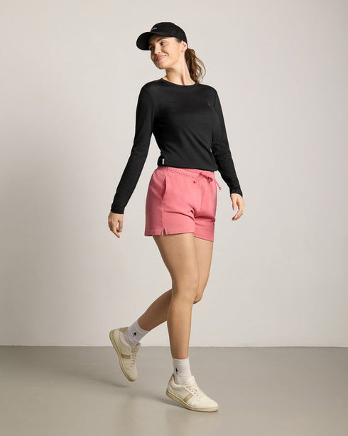 TreeShirt Longsleeve Wool Slim Women Black