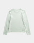 TreeShirt Longsleeve Wool Slim Women Fresh Mint