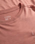 TreeShirt Longsleeve Wool Slim Salmon Rose Mel