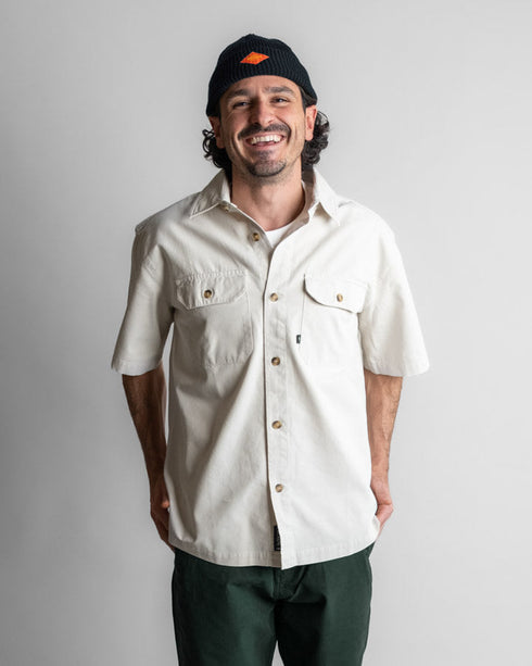TreePlanter Overshirt Workwear Shortsleeve White Sand