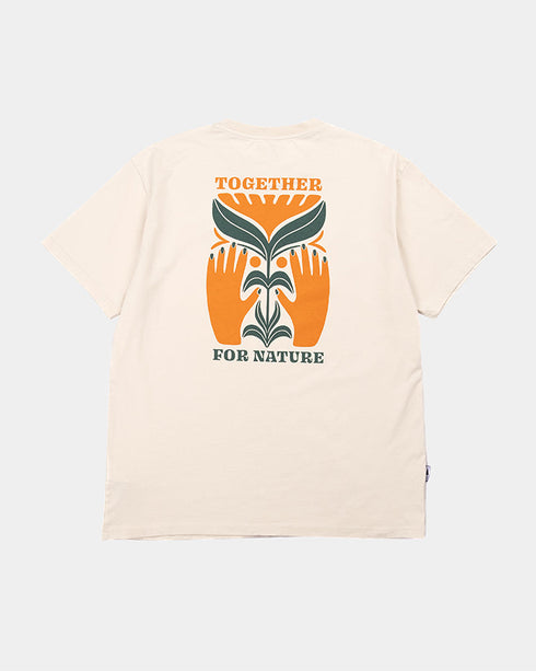 TreeShirt TreePlanter Print Relaxed Chalk