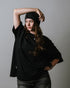 TreeShirt Muntogna Oversized Black
